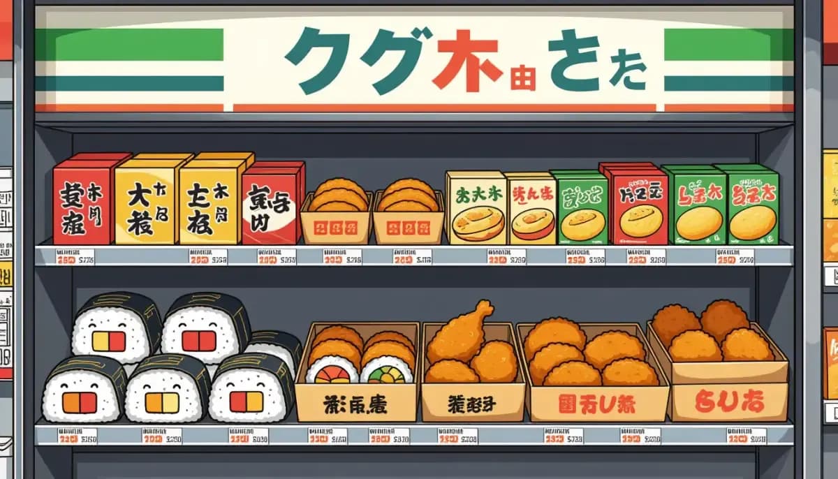 Đồ ăn tại konbini (cửa hàng tiện lợi) Nhật