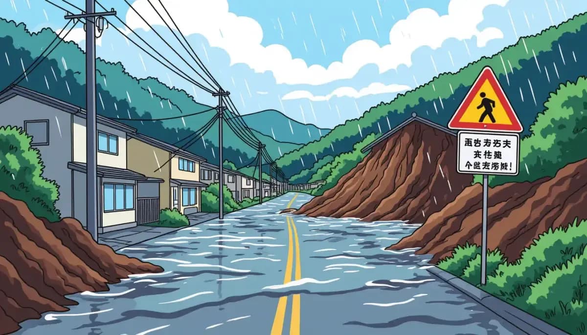 Lũ lụt và sạt lở đất tại Nhật Bản