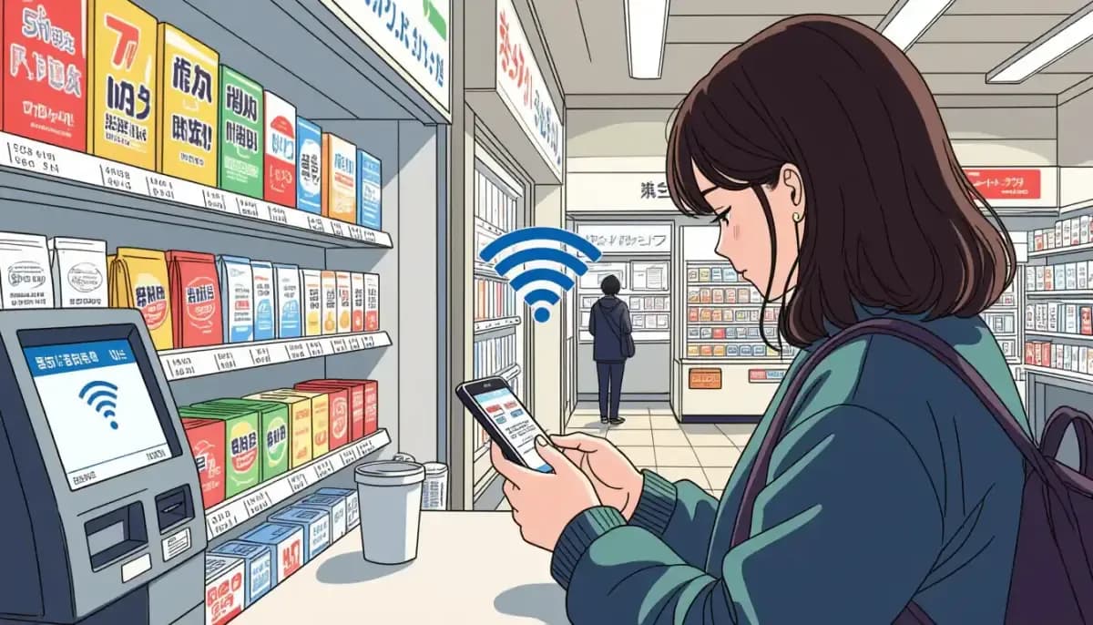 WiFi miễn phí tại Nhật Bản - Các điểm truy cập