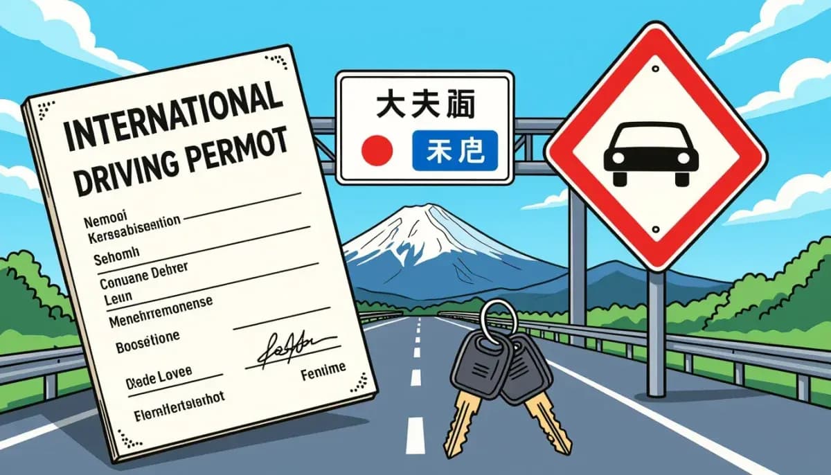 Bằng lái quốc tế tại Nhật Bản - Quy định