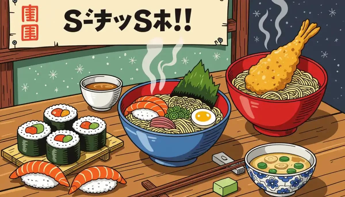 Khám phá ẩm thực Nhật Bản