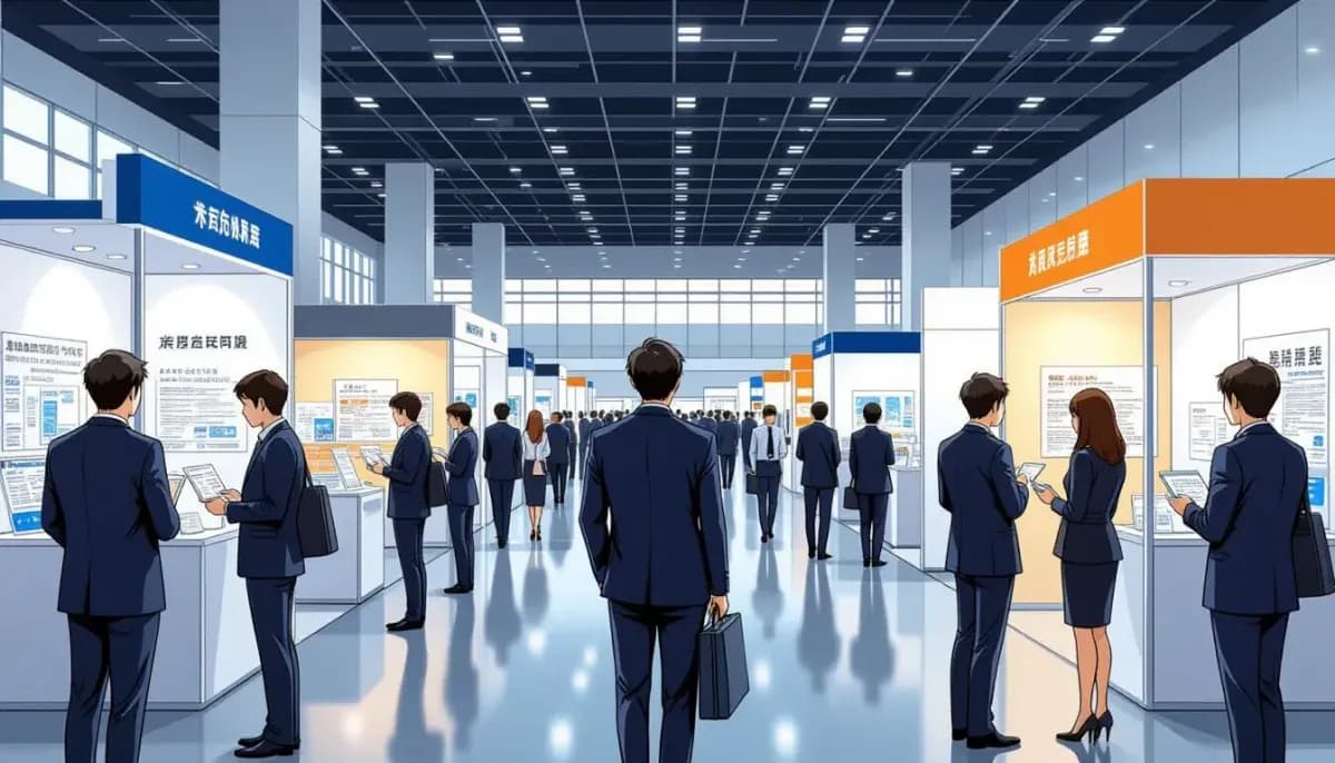 Tìm việc qua hội chợ việc làm tại Nhật Bản