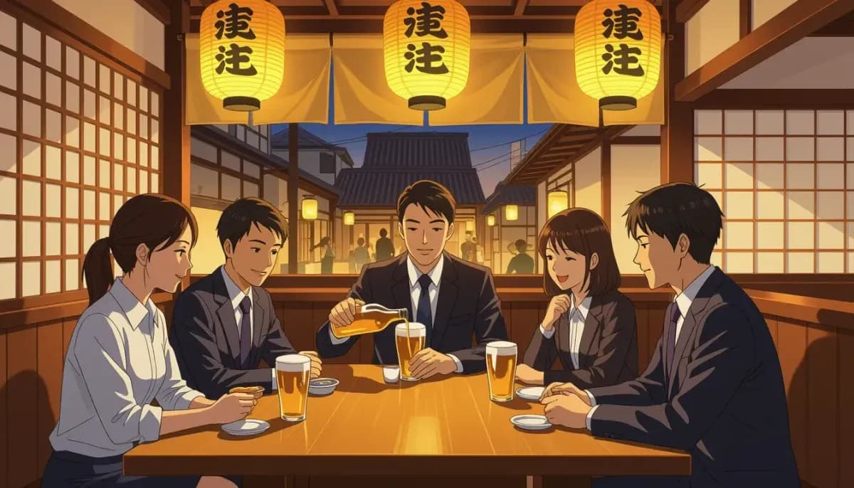 Nomikai - Văn hóa nhậu sau giờ làm tại Nhật