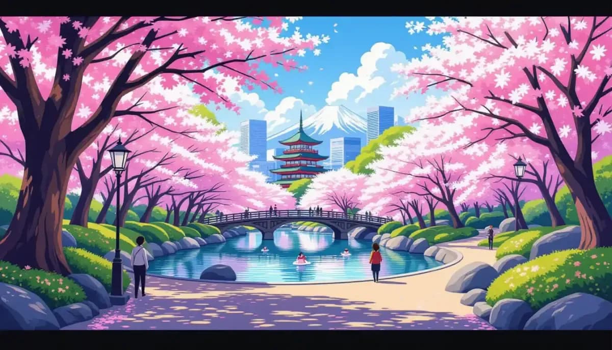 Công viên và không gian xanh tại Tokyo