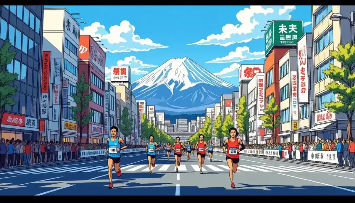 Chạy bộ và marathon tại Nhật Bản