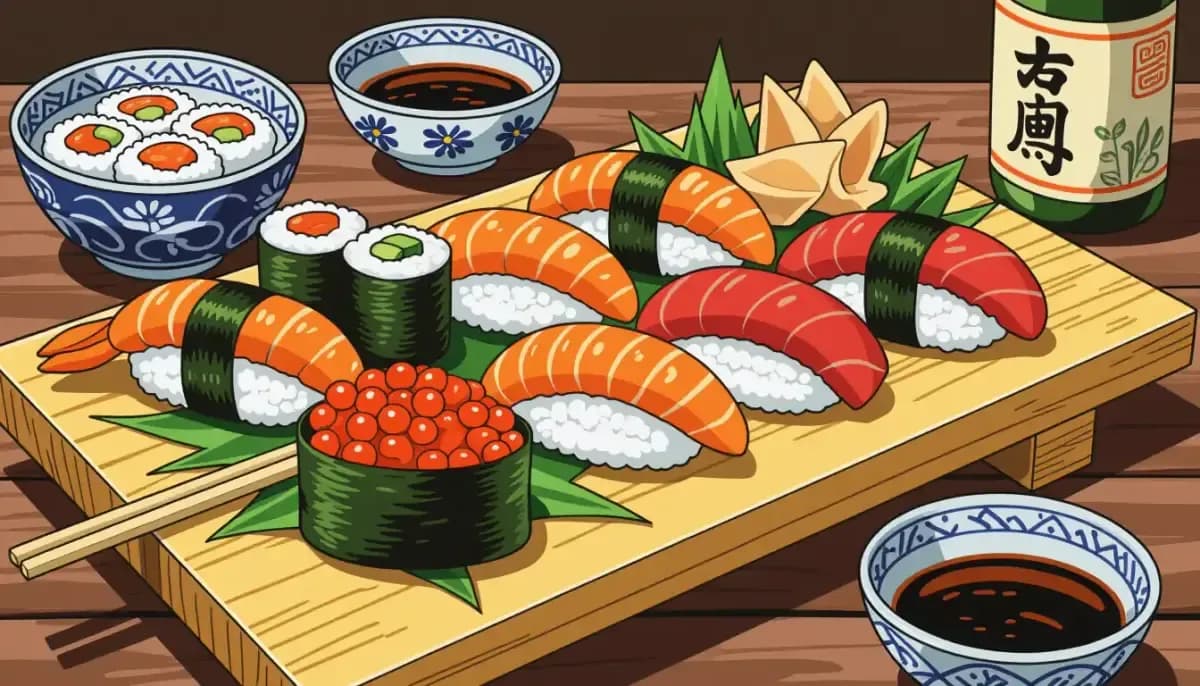 Sushi và Sashimi - Hướng dẫn cho người mới