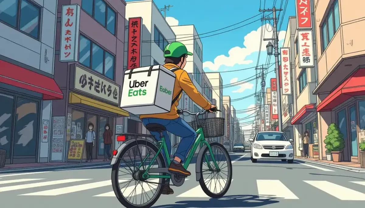 Uber Eats và giao hàng - Việc làm tự do tại Nhật