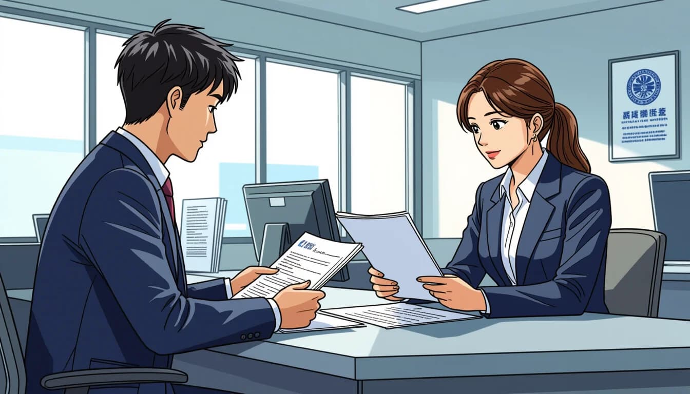 Quy Trình Thay Đổi Tư Cách Lưu Trú: 5 Bước Chi Tiết - illustration for Thay đổi tư cách lưu trú tại Nhật Bản