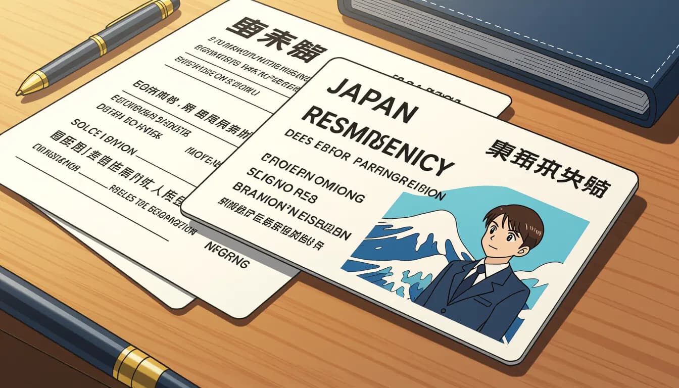 Quy Trình Nộp Hồ Sơ Từng Bước - illustration for Visa vĩnh trú Nhật Bản - Điều kiện và cách xin