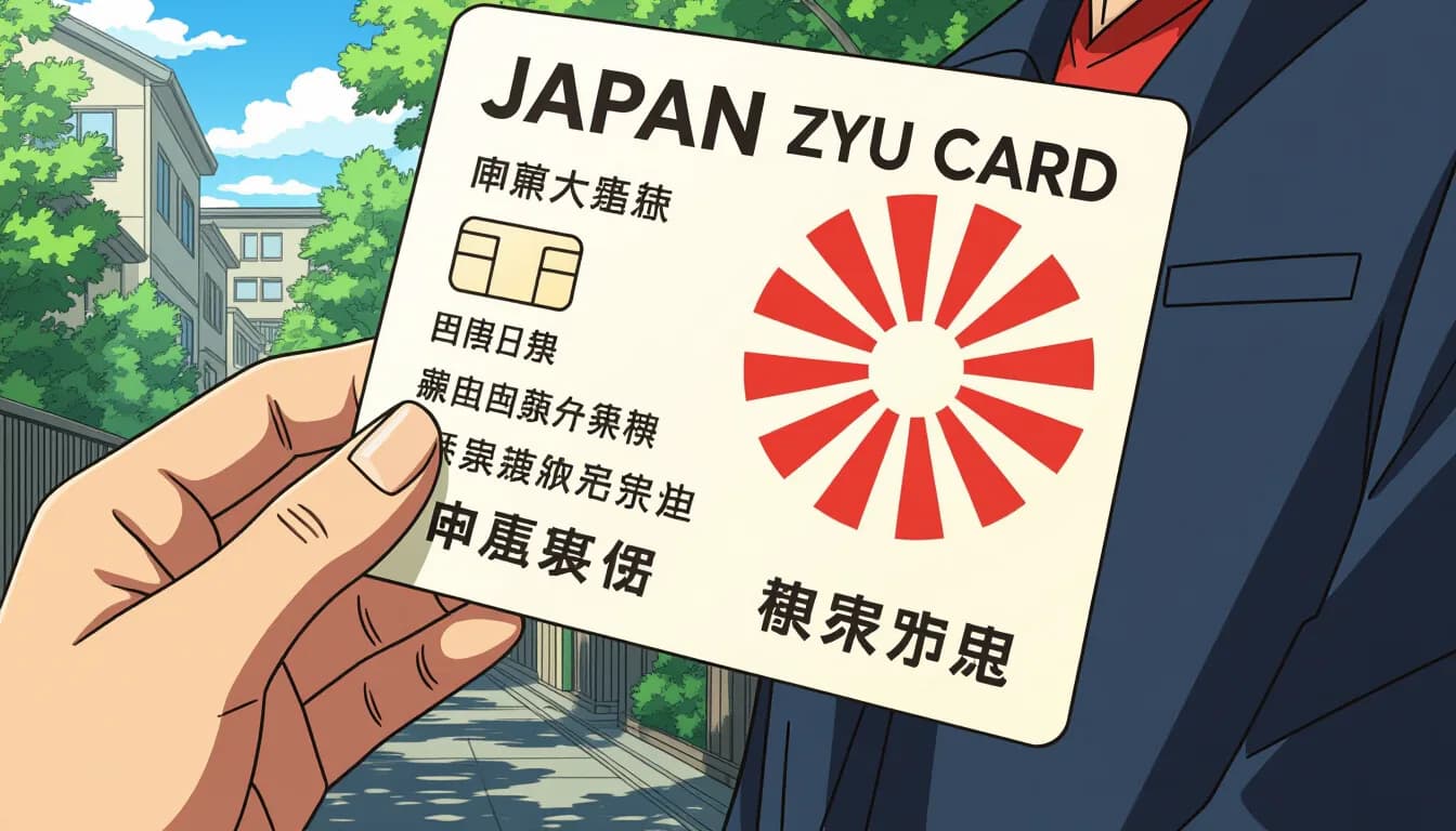 Nghĩa Vụ Khi Có Thẻ Cư Trú - illustration for Thẻ cư trú (Zairyu Card) - Hướng dẫn sử dụng