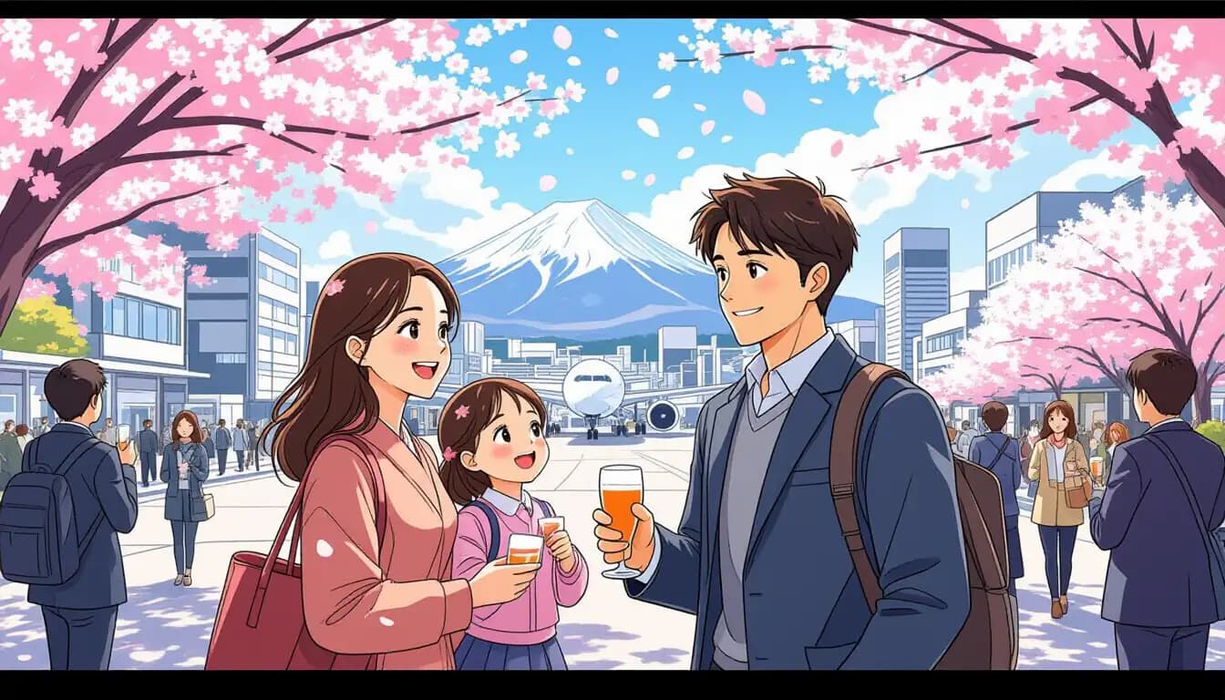 Thủ Tục Xin Visa Gia Đình (Kazoku Taizai) - illustration for Mang gia đình sang Nhật với Tokutei Ginou 2