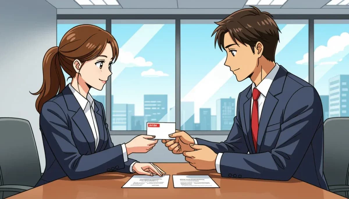 Cách trao đổi danh thiếp (Meishi) tại Nhật