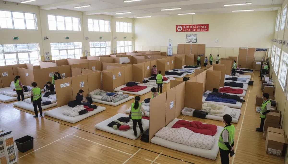 Nơi sơ tán (Hinanjo) - Cách tìm và sử dụng