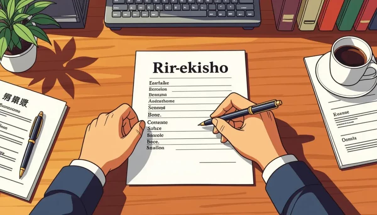 Cách viết CV và Resume kiểu Nhật (Rirekisho)
