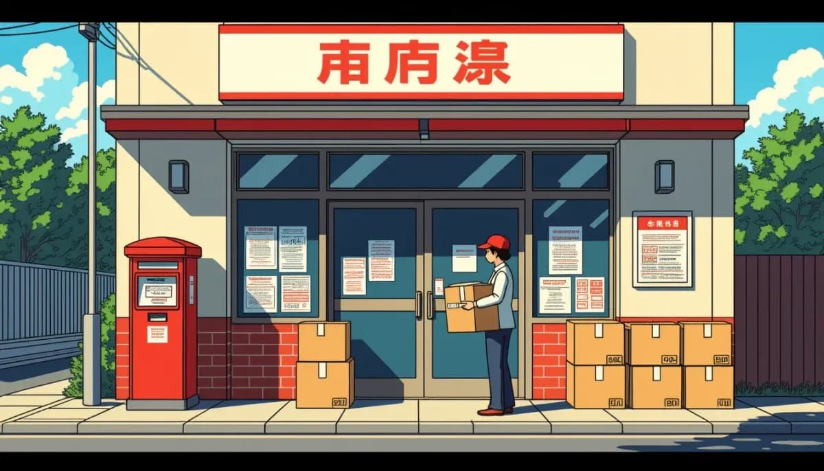Dịch vụ bưu điện và gửi hàng tại Nhật Bản