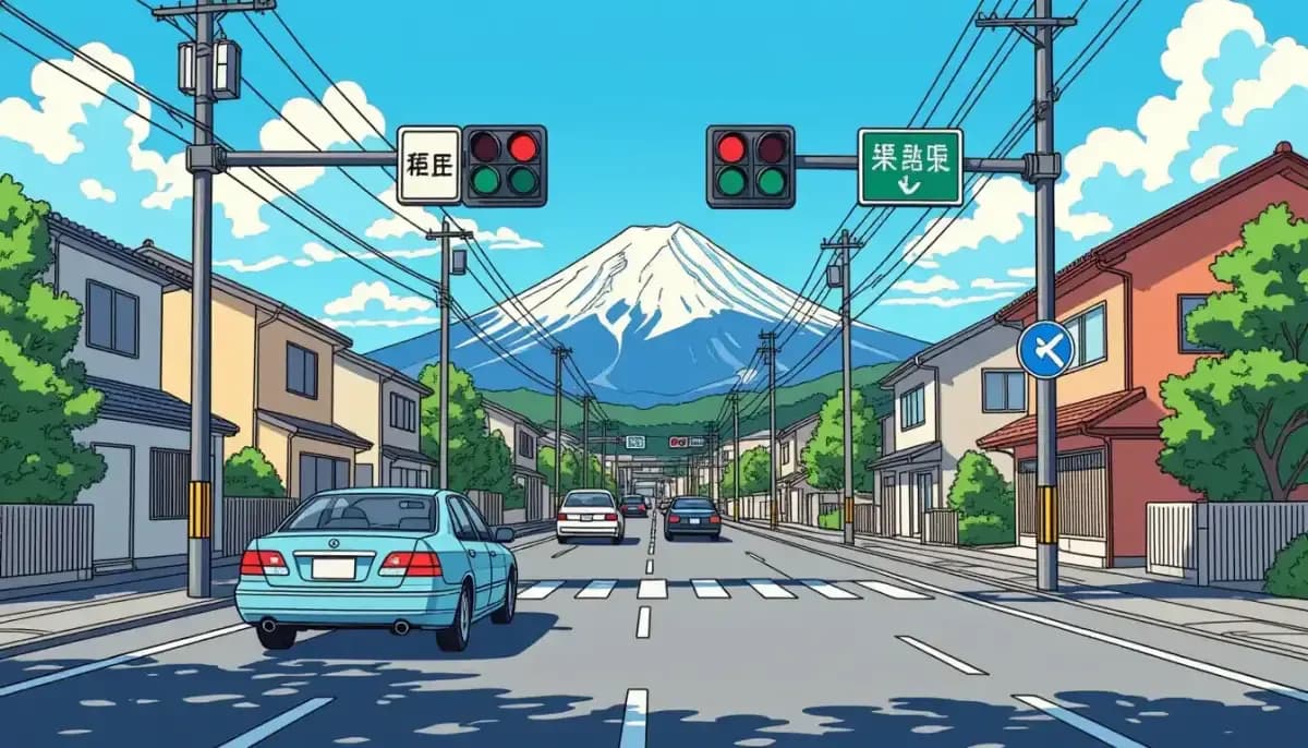 Luật giao thông đường bộ tại Nhật Bản