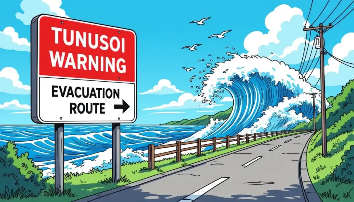 Sóng thần (Tsunami) - Cảnh báo và sơ tán