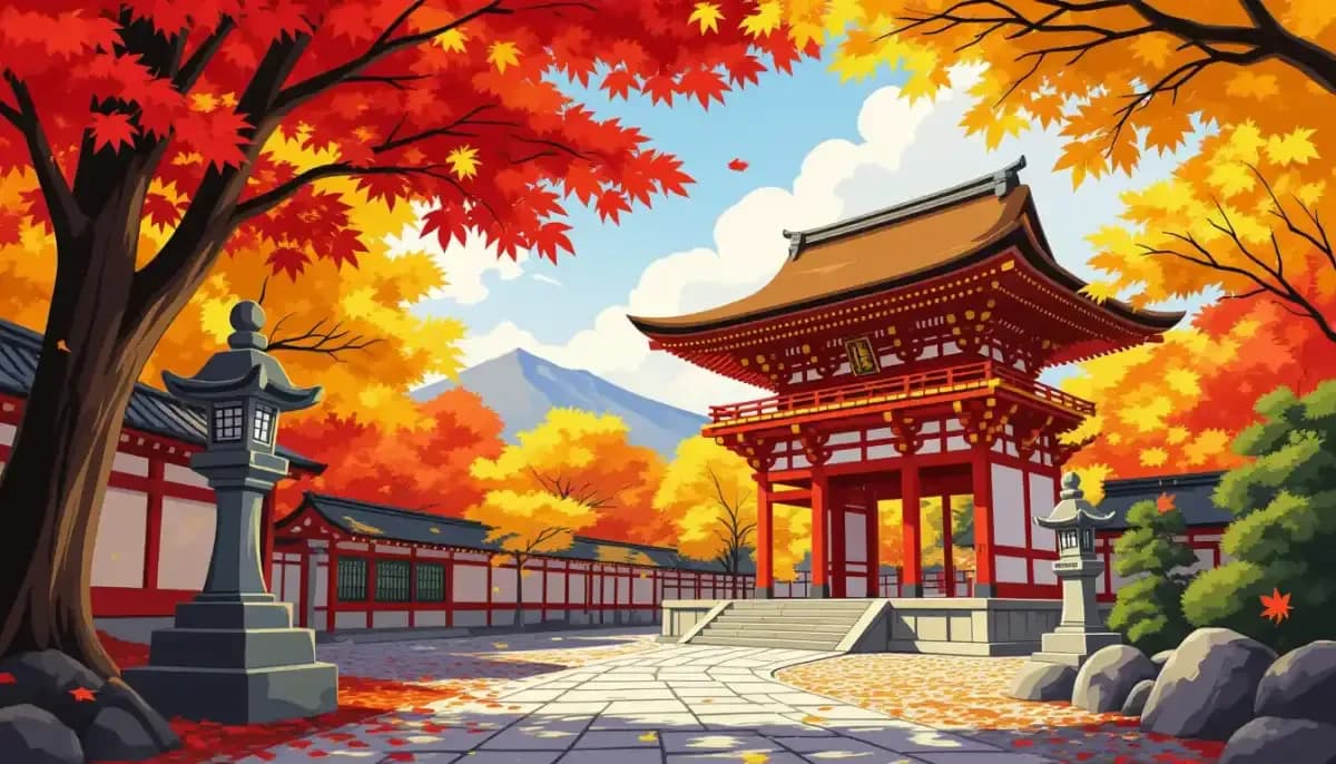 Ngắm lá đỏ mùa thu (Kouyou) tại Nhật Bản