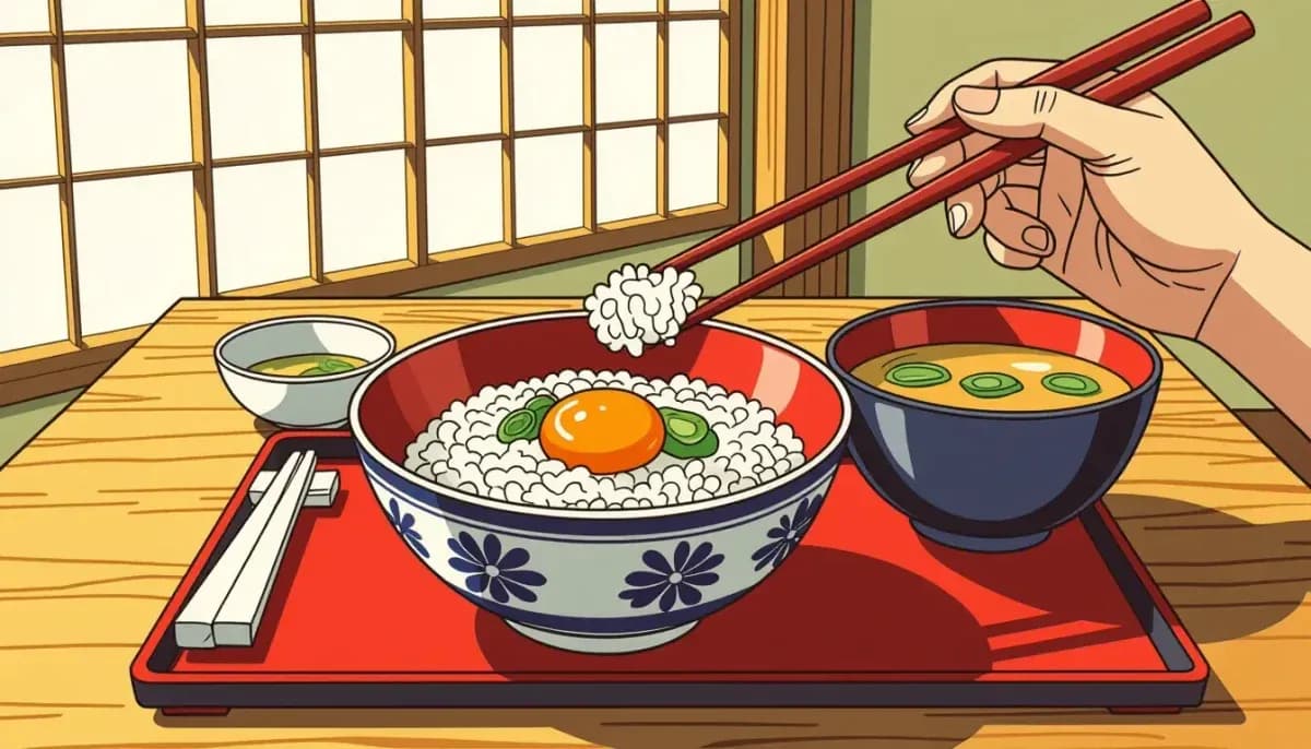 Quy tắc ăn uống tại Nhật Bản - Đũa và bàn ăn