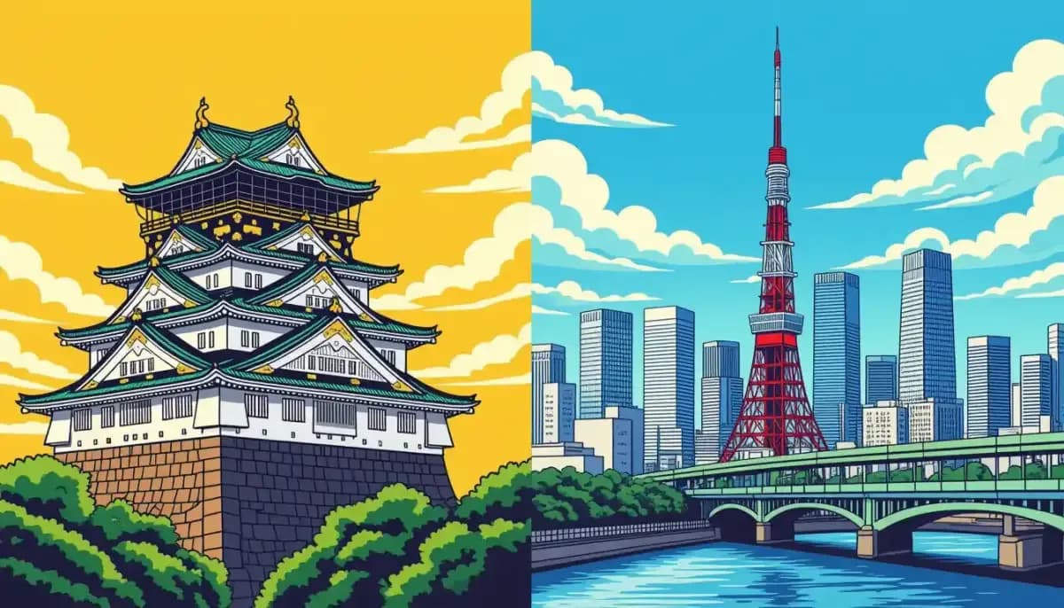 So sánh cuộc sống Osaka và Tokyo cho người Việt