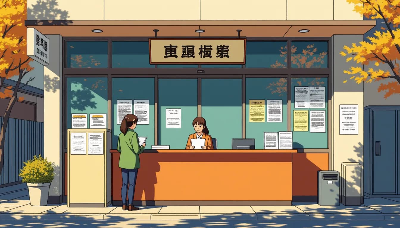 Kuyakusho Là Gì Và Tại Sao Quan Trọng? - illustration for Thủ tục hành chính tại quận/phường Tokyo