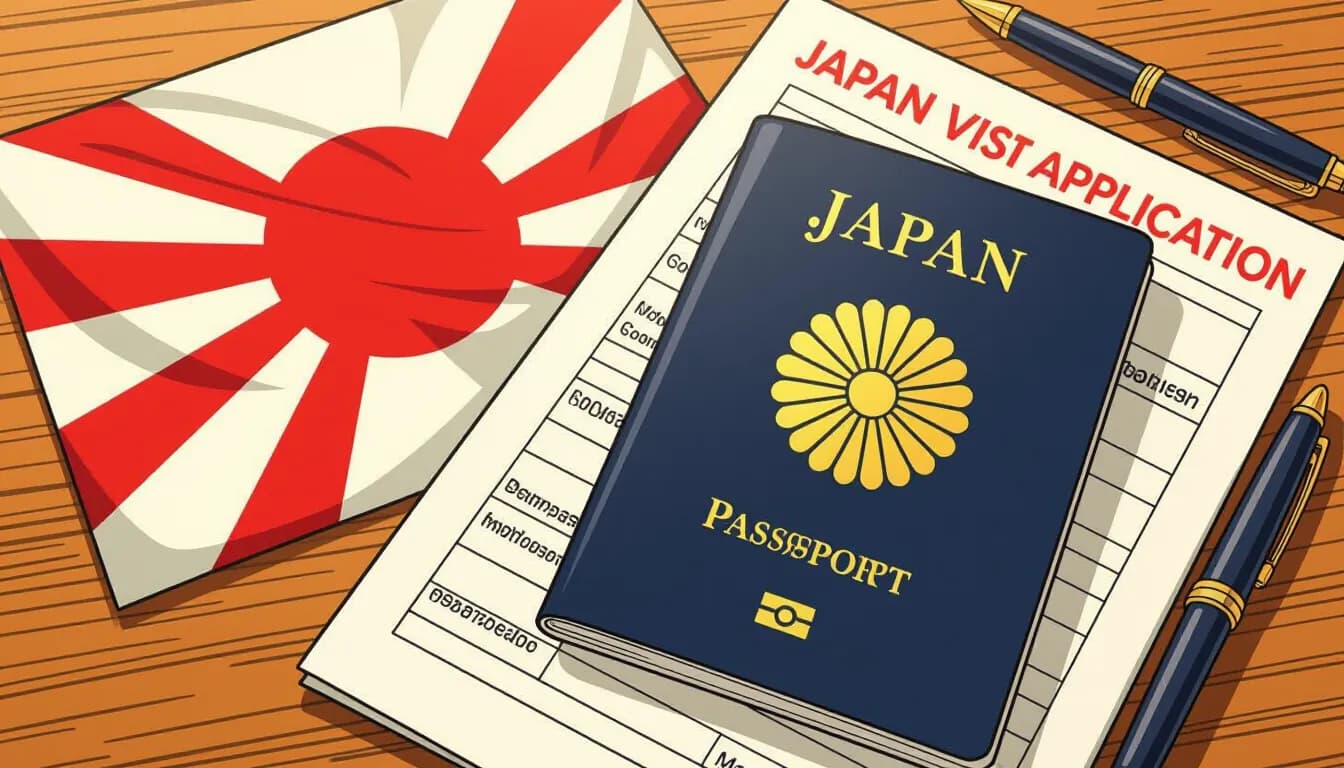 5. Chọn Sai Loại Visa - illustration for Những lỗi thường gặp khi xin visa Nhật Bản