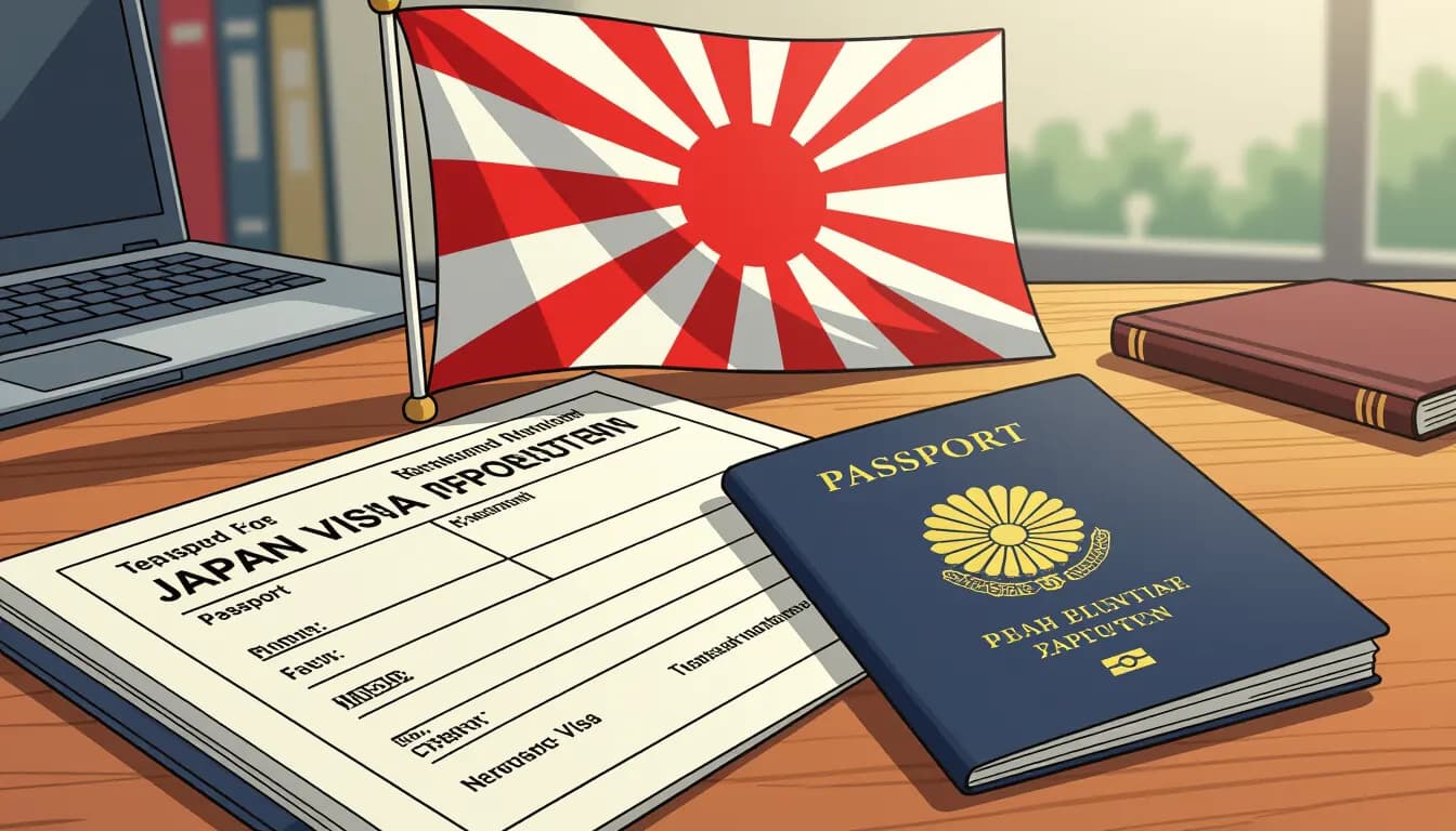 Tóm Tắt: Checklist Trước Khi Nộp Hồ Sơ - illustration for Những lỗi thường gặp khi xin visa Nhật Bản