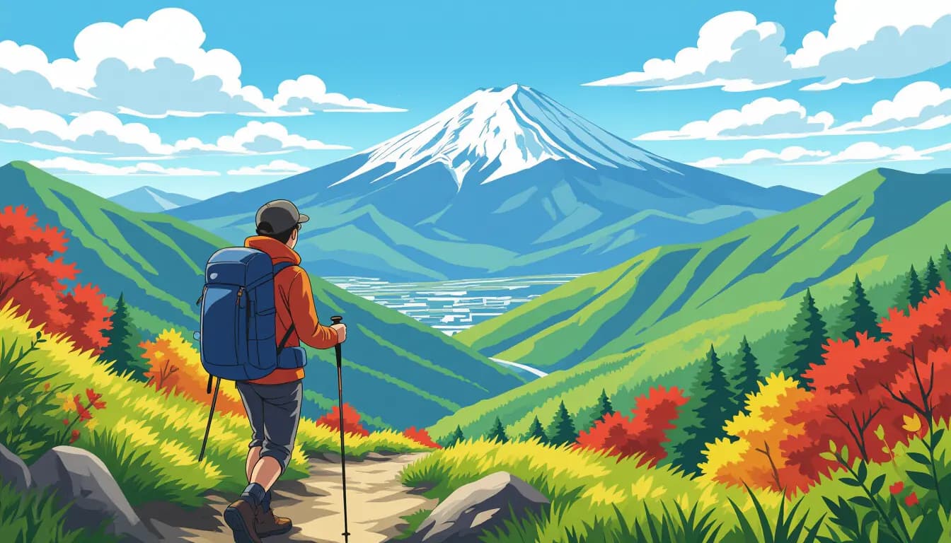 Quy Định và Thủ Tục Quan Trọng - illustration for Leo núi (Tozan) và đi bộ tại Nhật Bản