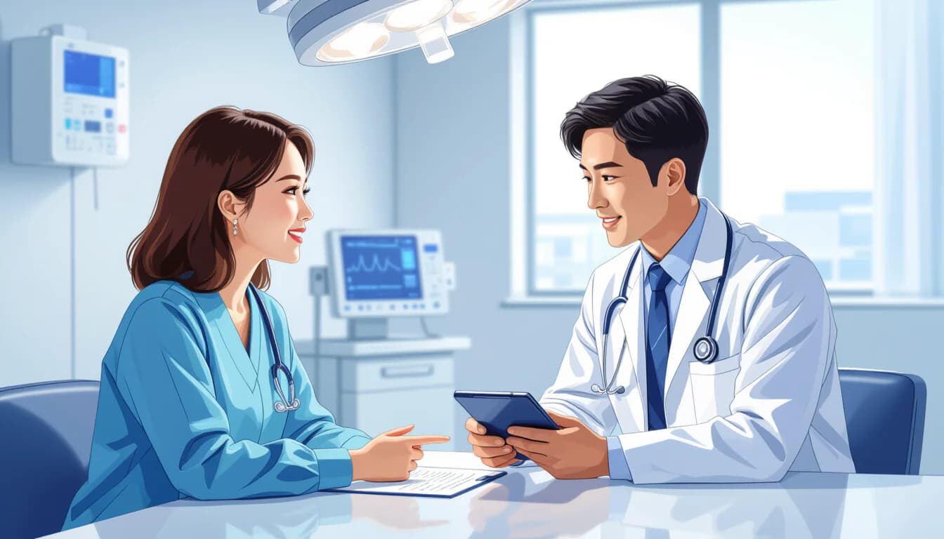 Chi Phí Khám Bệnh và Bảo Hiểm Y Tế - illustration for Bệnh viện và phòng khám hỗ trợ tiếng Việt tại Nhật