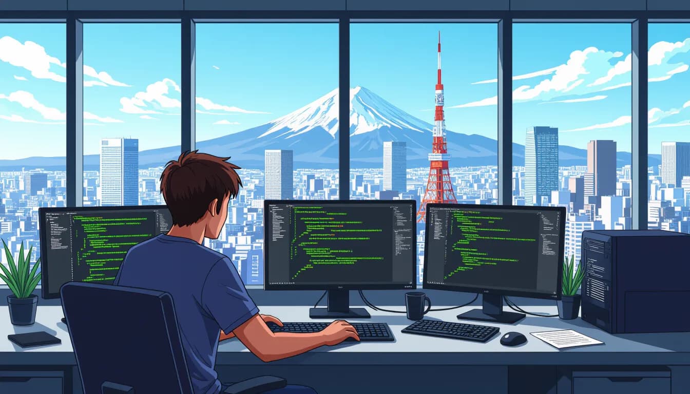 Mức Lương IT Tại Nhật Bản: Chi Tiết Theo Cấp Độ Và Chuyên Môn - illustration for Thị trường việc làm IT tại Nhật Bản cho người nước ngoài