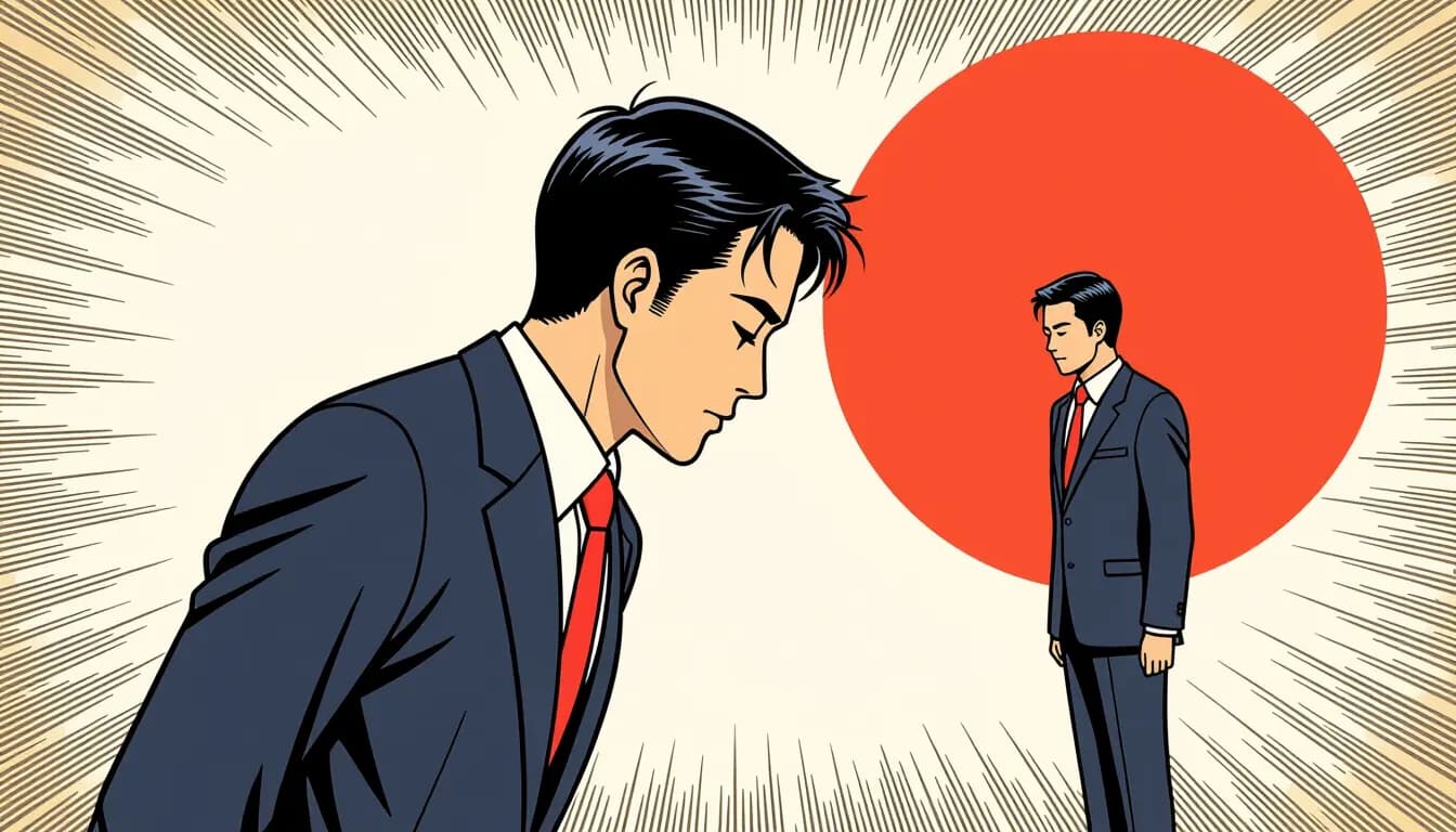 Im Lặng — Công Cụ Giao Tiếp Mạnh Mẽ Nhất - illustration for Ngôn ngữ cơ thể và giao tiếp phi ngôn ngữ Nhật