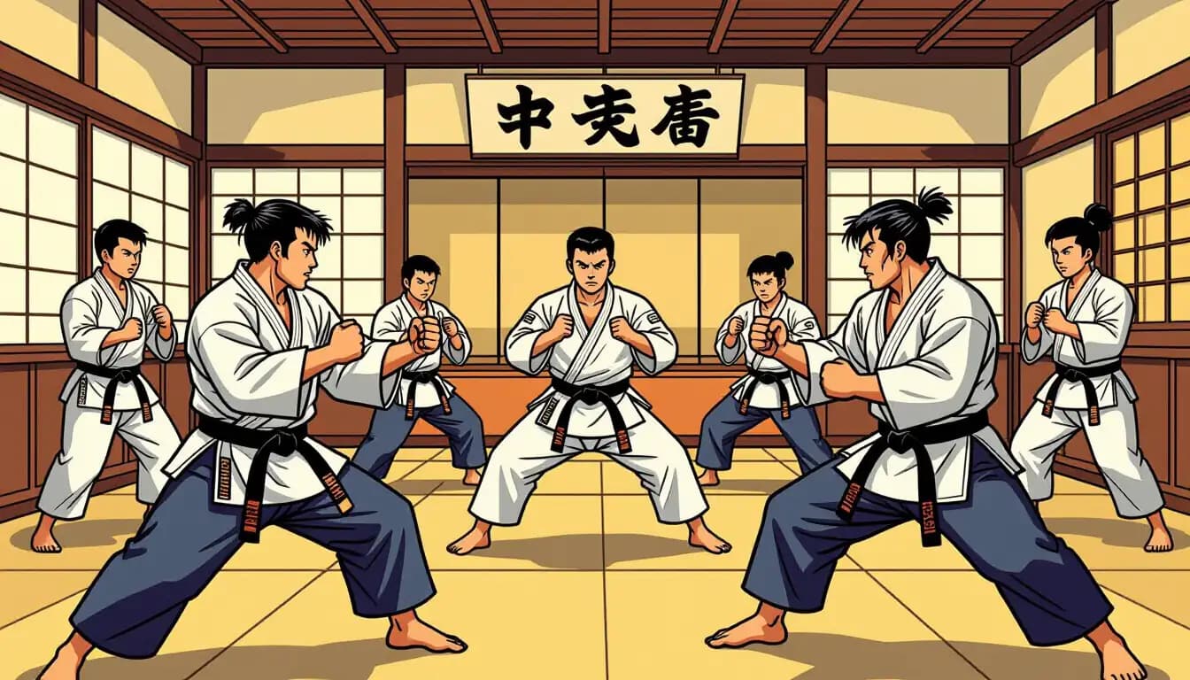 Kendo (Kiếm Đạo) - Con Đường Của Kiếm - illustration for Võ thuật Nhật Bản - Judo, Karate, Kendo