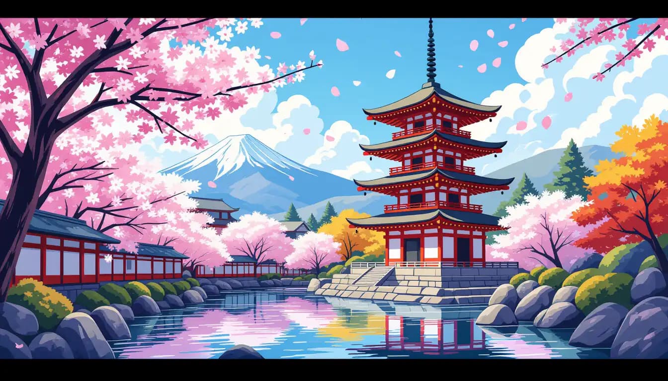 Top 10 Đền Chùa Không Thể Bỏ Qua tại Kyoto - illustration for Du lịch Kyoto - Đền chùa và văn hóa truyền thống
