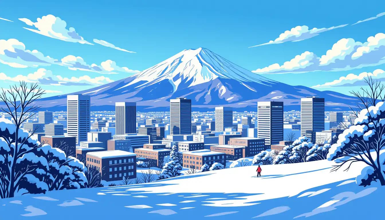 Những Thách Thức Khi Sống tại Sapporo và Hokkaido - illustration for Sống tại Sapporo và Hokkaido