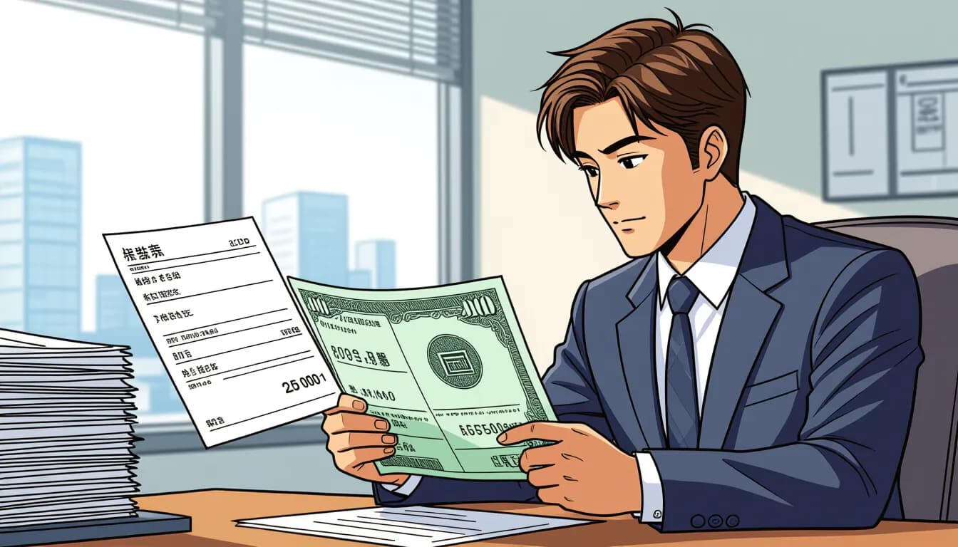 Các Khoản Khấu Trừ Bắt Buộc (Koujo - 控除) - illustration for Cách đọc bảng lương (Kyuuryou Meisai) tại Nhật