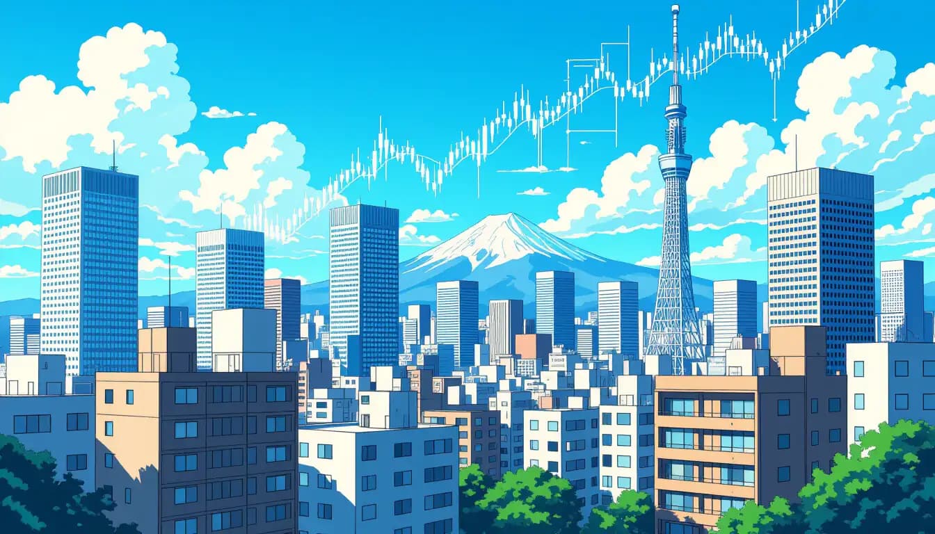 Tổng Quan Thị Trường Bất Động Sản Nhật Bản 2025 - illustration for Đầu tư bất động sản tại Nhật Bản