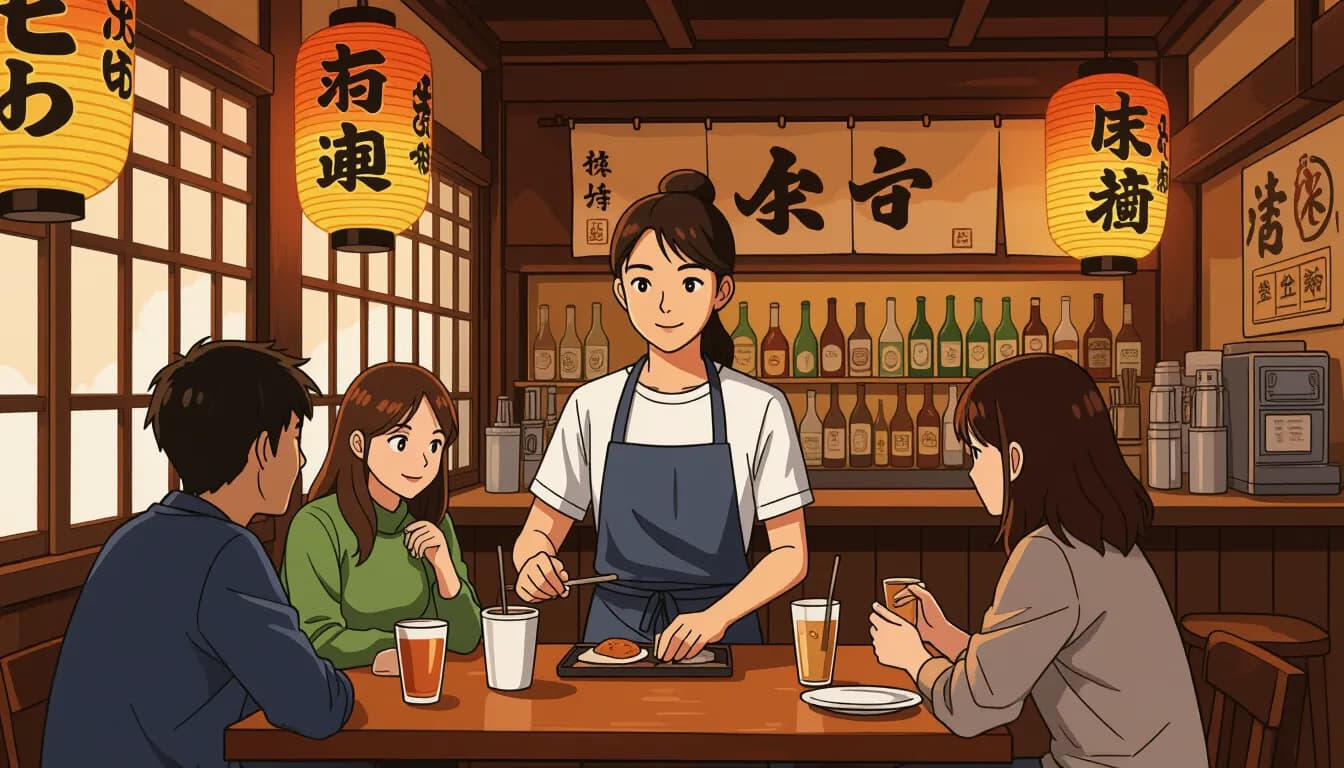 Cách Xin Việc Làm Thêm Nhà Hàng/Izakaya - illustration for Việc làm thêm nhà hàng và izakaya tại Nhật