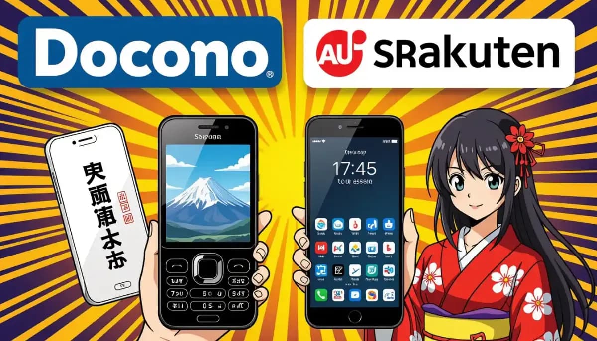 So sánh các nhà mạng tại Nhật Bản