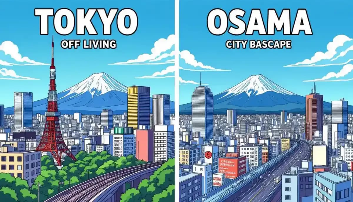 Chi phí sinh hoạt tại Osaka so với Tokyo