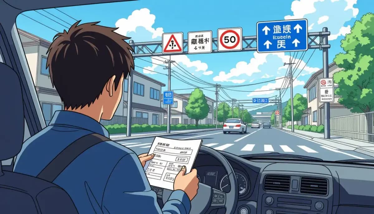 Thi bằng lái xe tại Nhật Bản