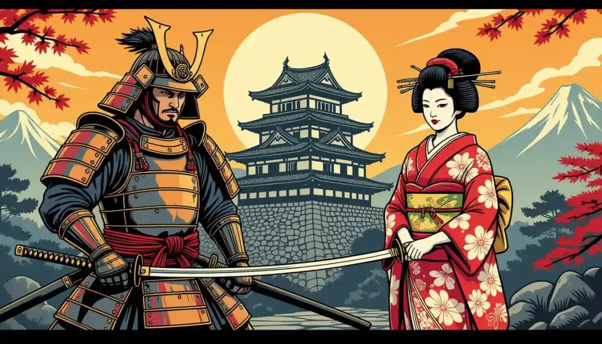 Samurai, Geisha và lịch sử Nhật Bản
