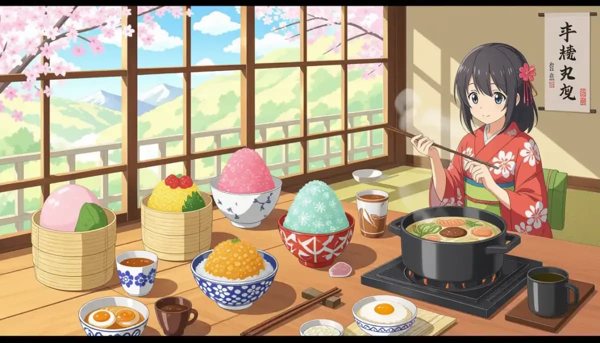 Mùa ẩm thực Nhật Bản - Món ăn theo mùa